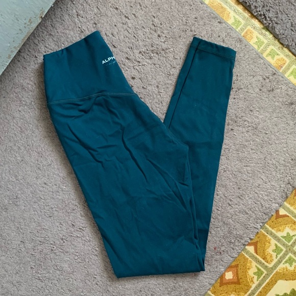 Alphalete ‘Essential’ Alphalux Legging (XS) - dark sea - Picture 1 of 7